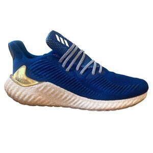 Size Mens 13 adidas AlphaBoost Glory Blue  G5130 Great Condition